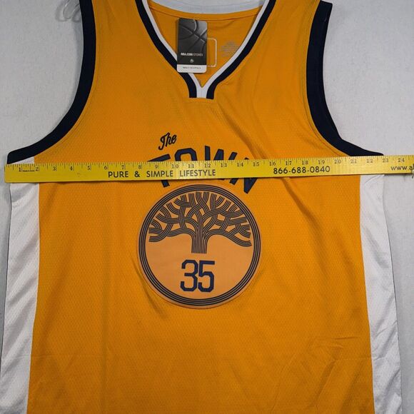 Nike Kevin Durant Golden State Warriors The Town Swingman NBA Jersey Size XL NWT - Picture 8 of 9